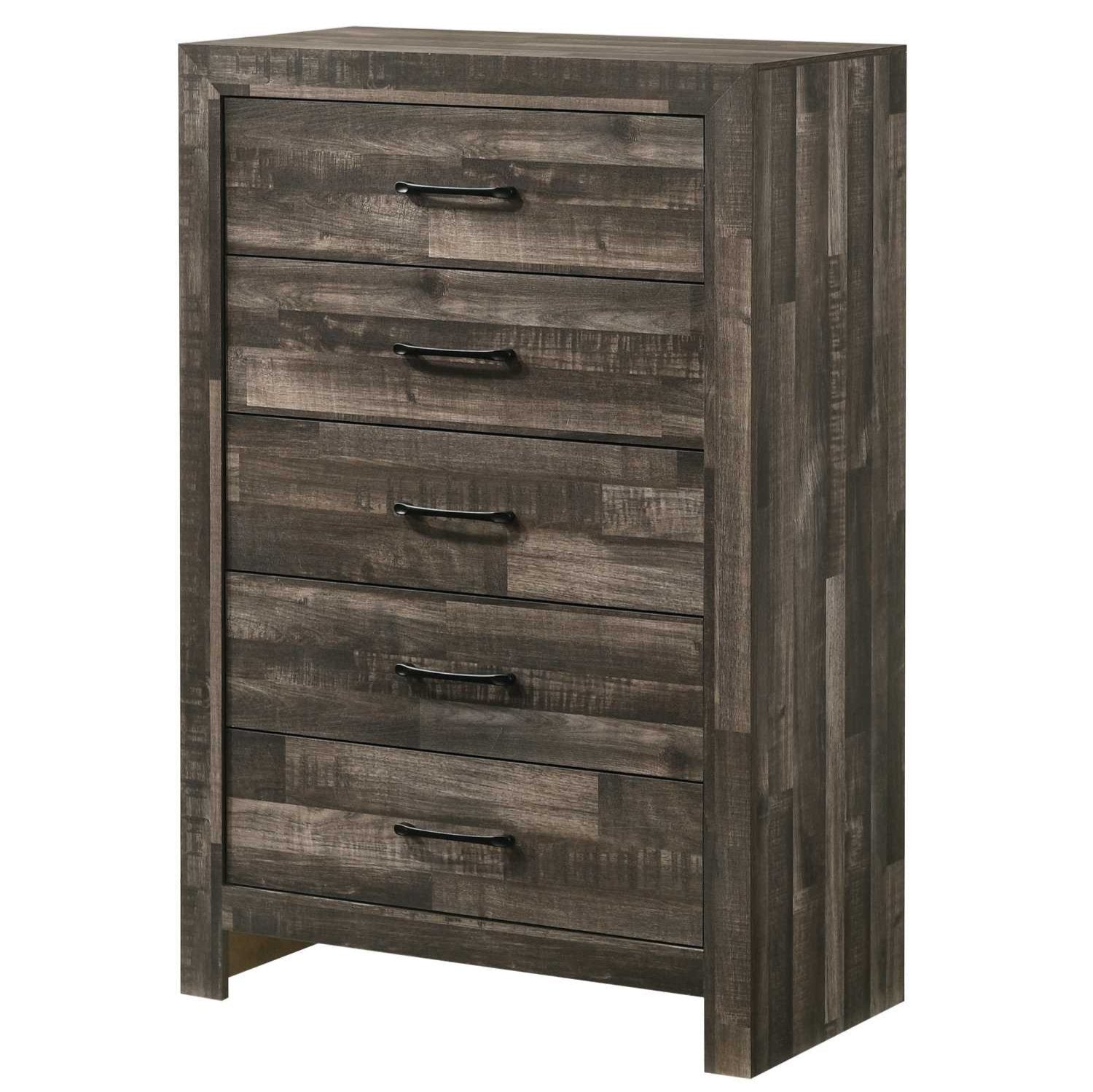 Athens Driftwood Brown Finish Chest