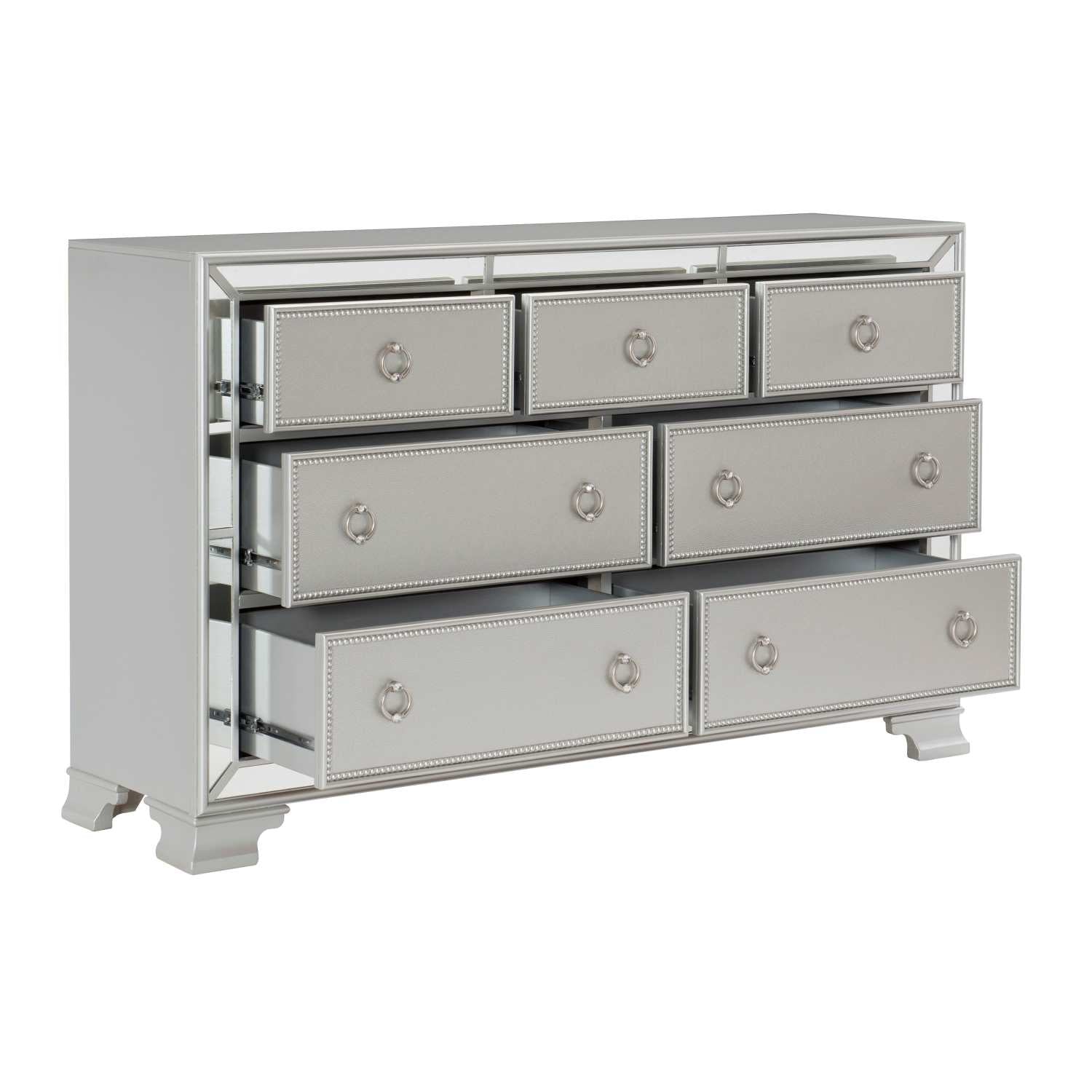 Avondale Silver Wooden Bedroom Set 1646