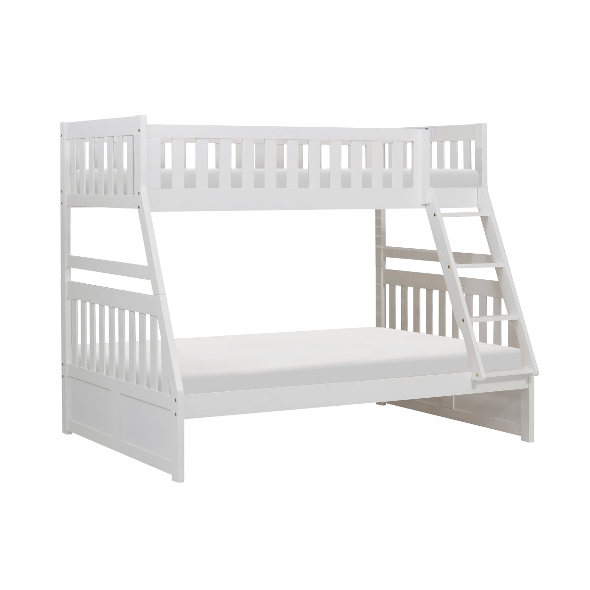 White Galen Full Bunk Bed B2053TFW
