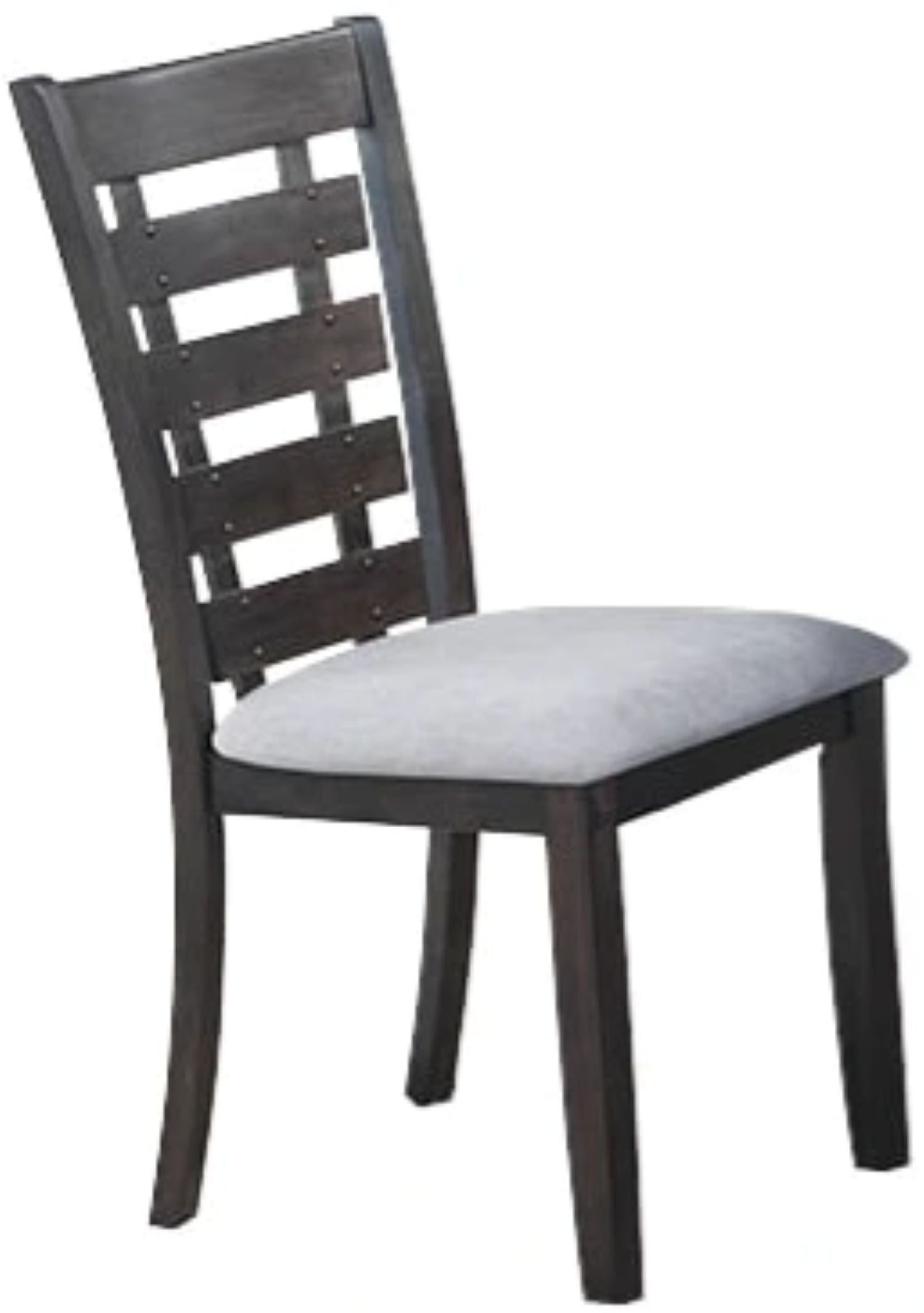 Bailey 7pc Solid Wood Grey Extendable Dining Table with 6 Chairs
