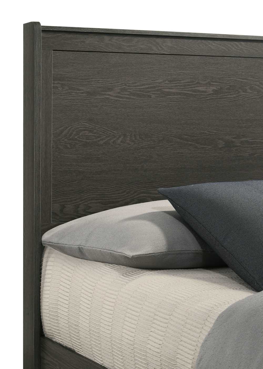 Bailey Wooden Bedroom Set Dark Grey CHD101
