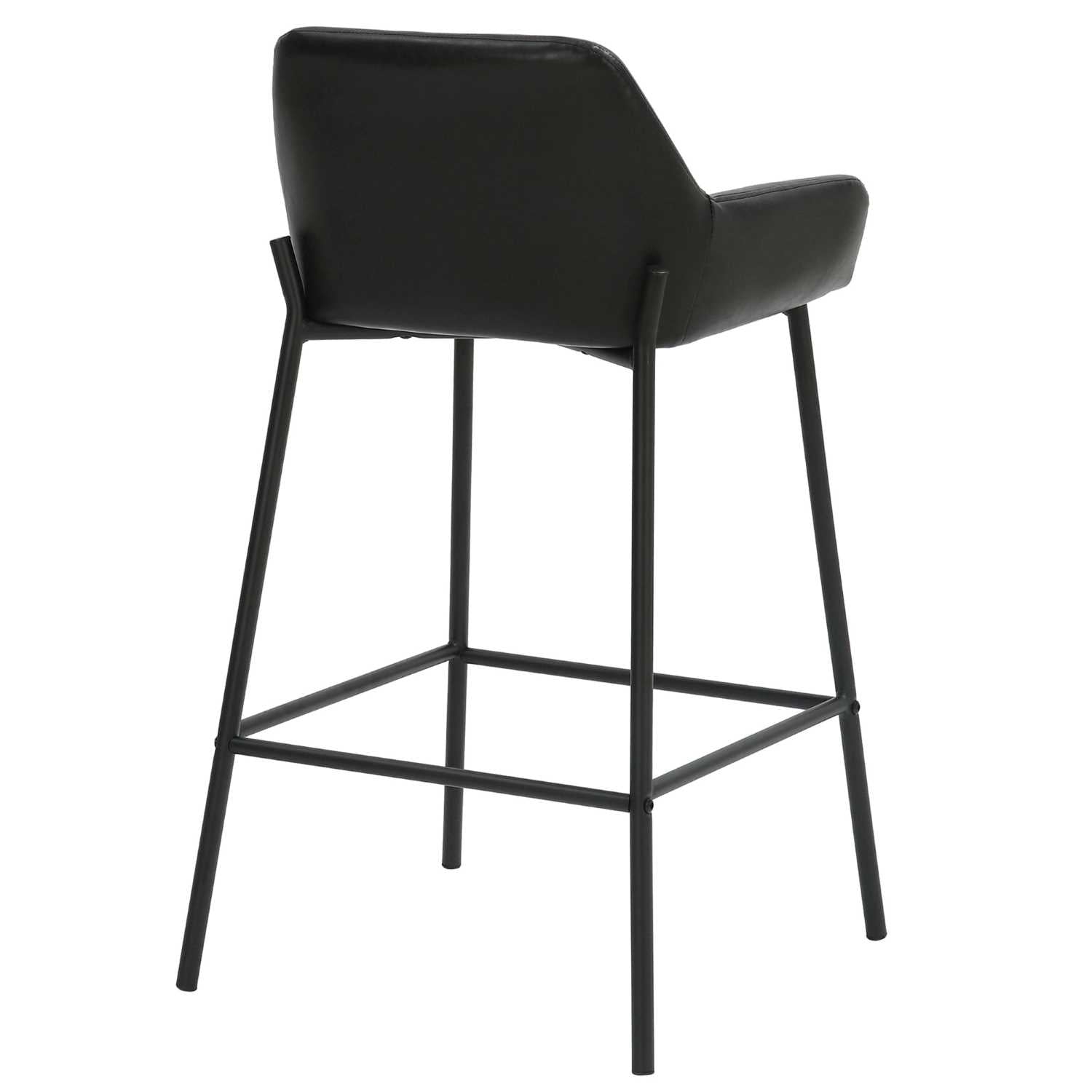 Baily 26" Counter Stool, set of 2, in Black 203-541