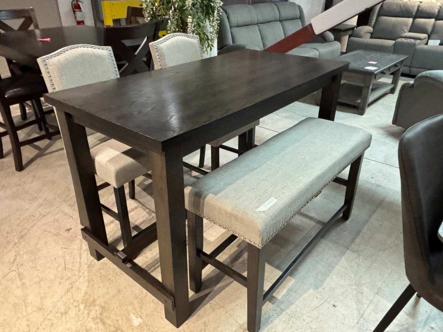 Bartell Counter Height Dining Set Espresso 5190
