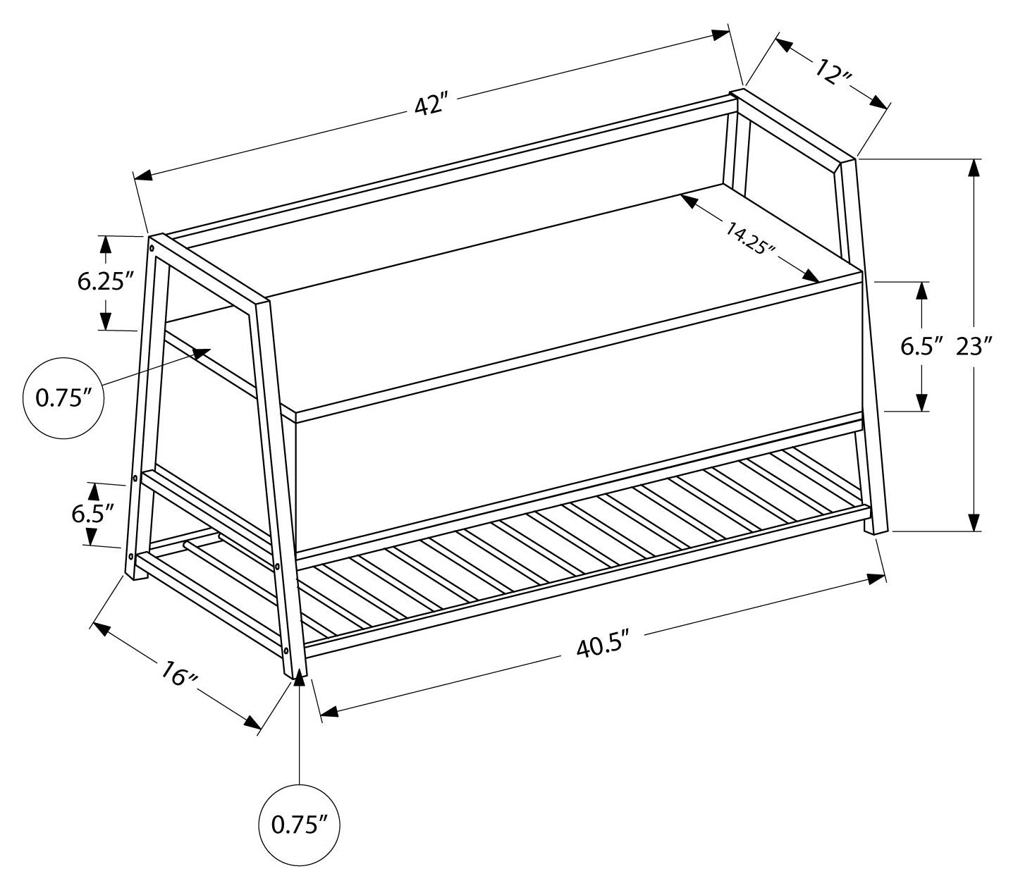 Bench I 4501