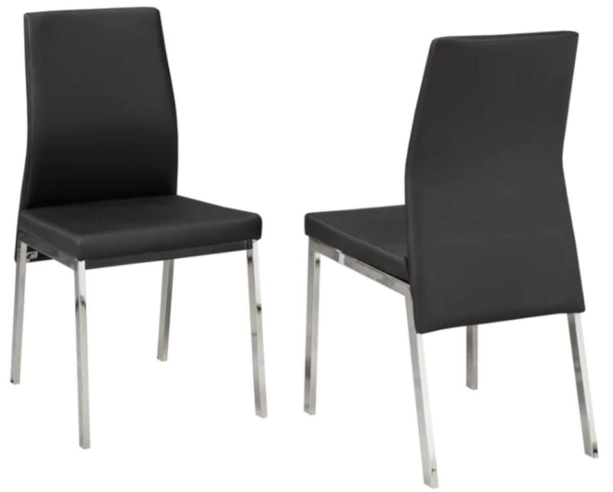 Black Dining Chair- Set Of 2