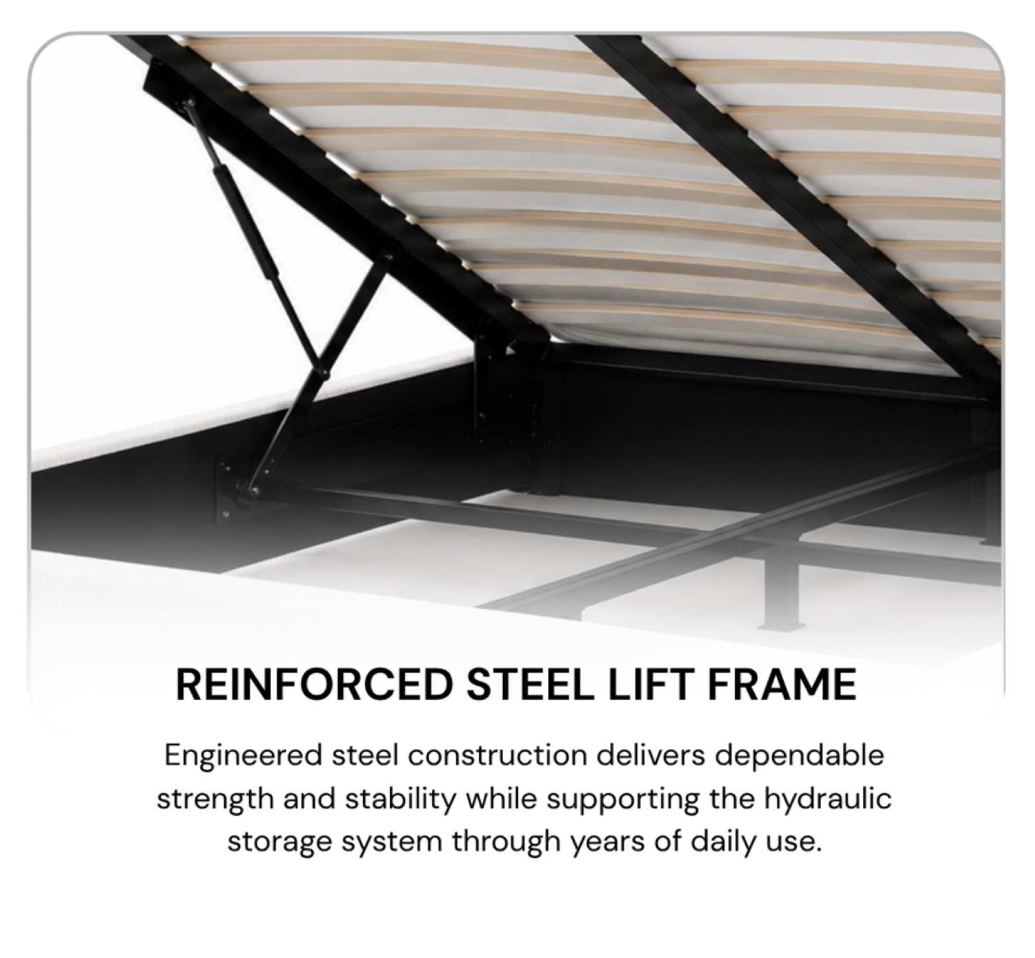 Black Hydraulic Lift Corduroy Fabric Bed with Built-In USB Charging Ports 2164
