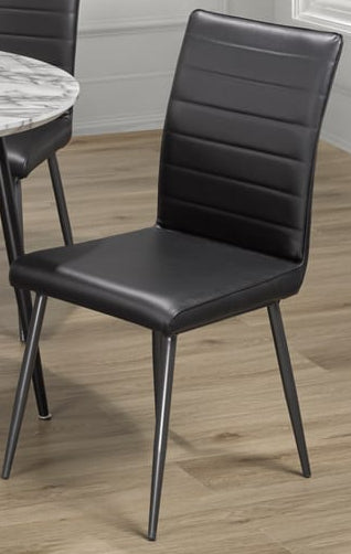 Black Dining Chairs Set Of 2 3206