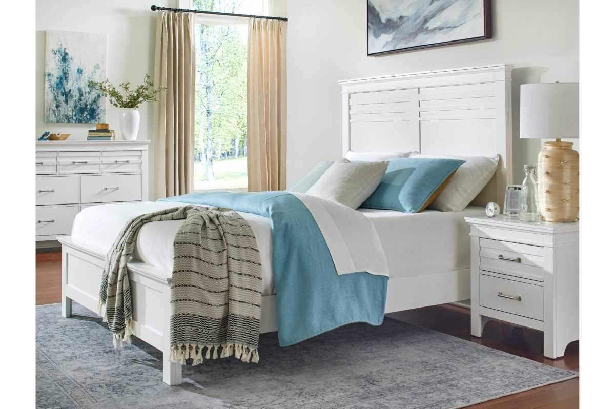 Blaire Bedroom Collection White 1518