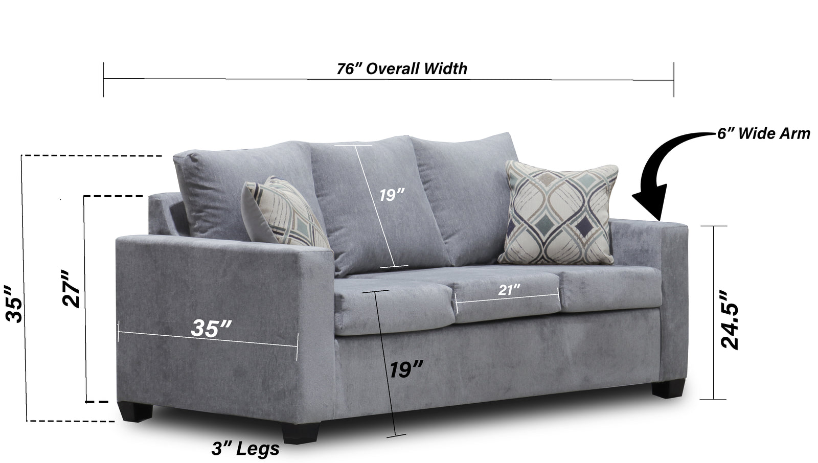 Canadian Made Sofa Collection 1406