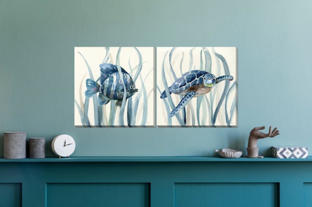 In the Seagrass Set of 2 Canvas Art