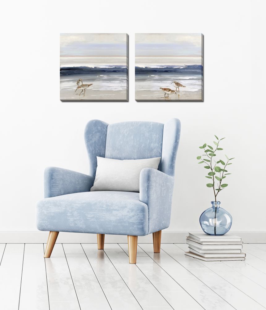 Beachcombing Set of 2 Canvas Art