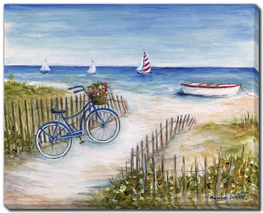 Beach Ride 2 PC canvas art