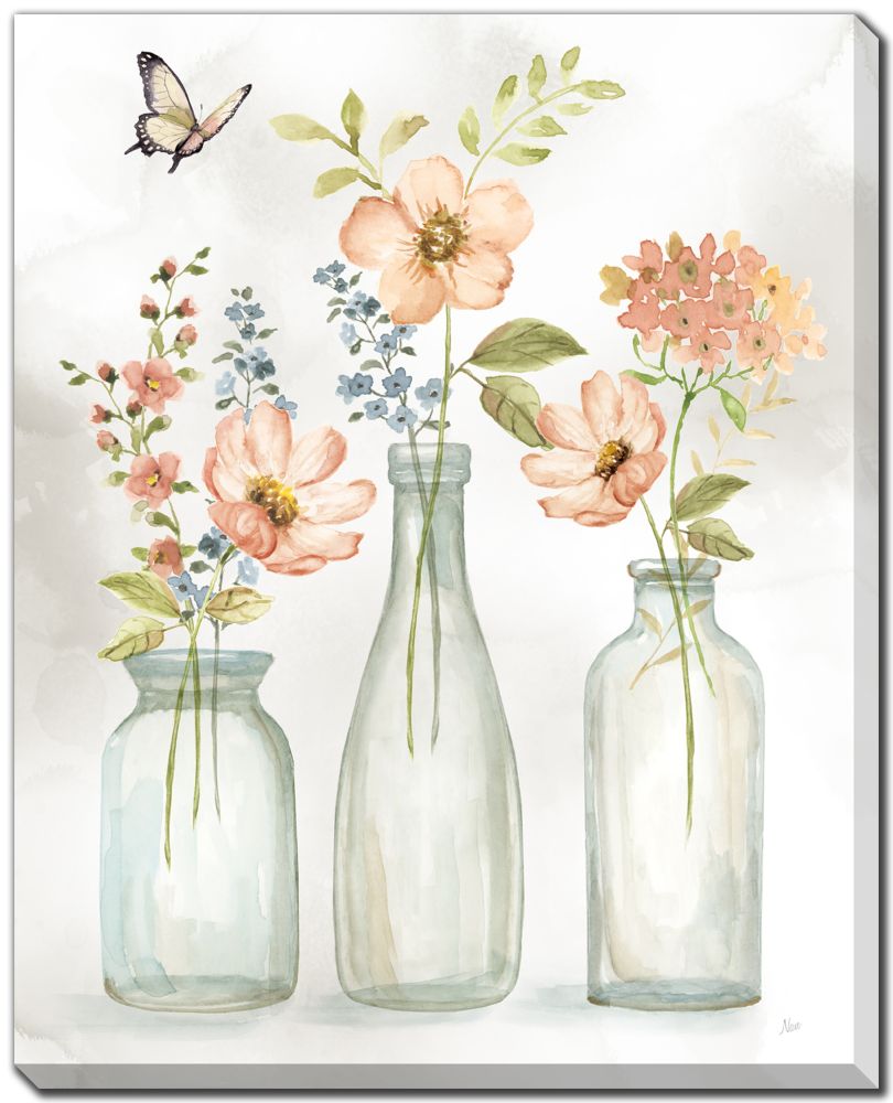 Summer Trio 2 PC canvas art