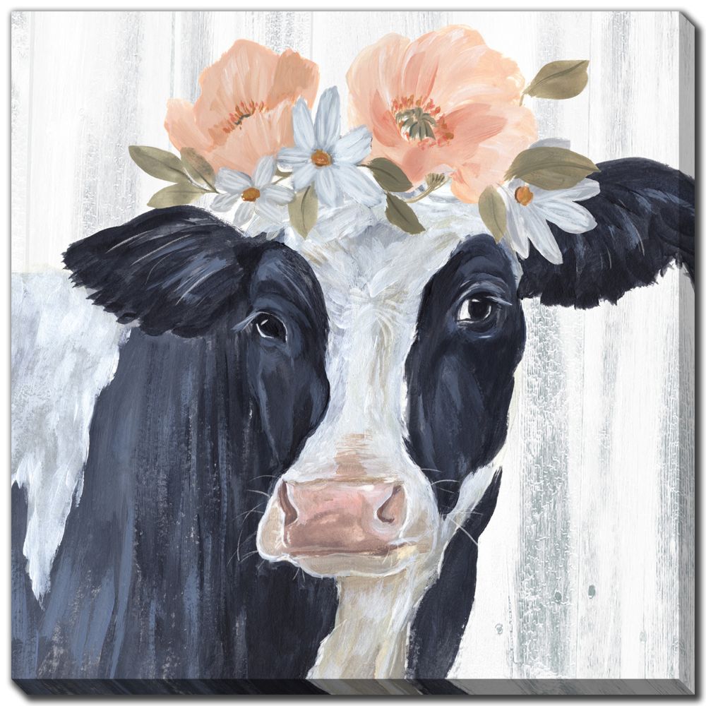 Susie in Flowers / Sweet Caroline 2 PC canvas art