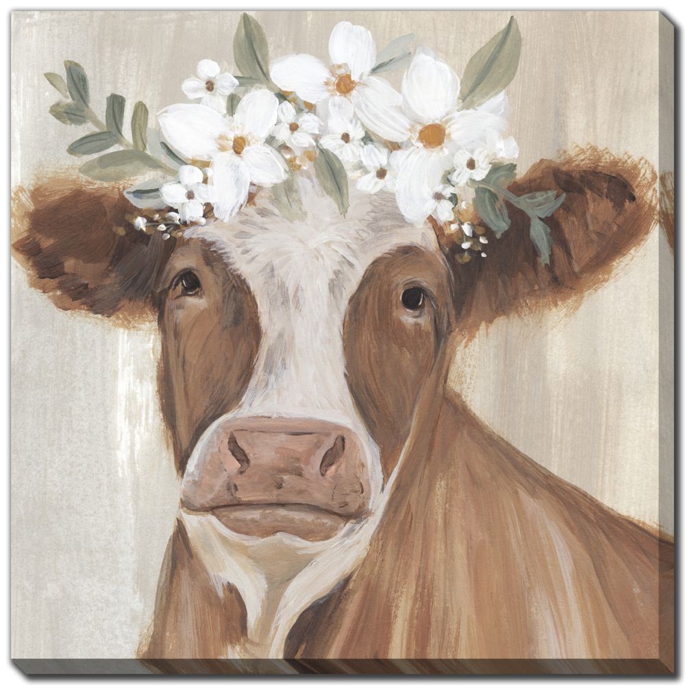 Susie in Flowers / Sweet Caroline 2 PC canvas art