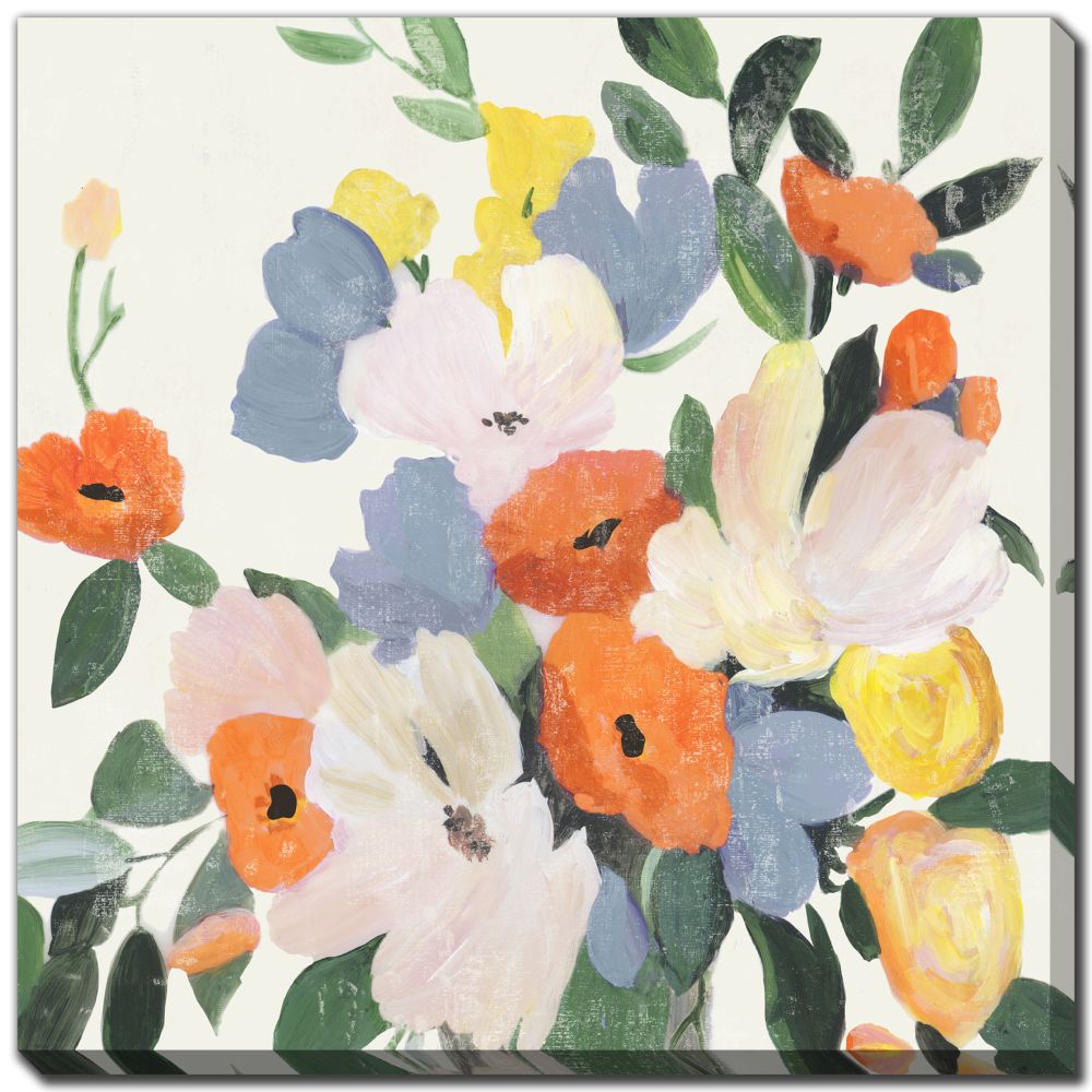 Florals in Vase 2 PC canvas art