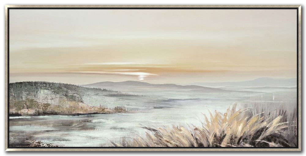 Fading Sunset Canvas Art 28" x 56"