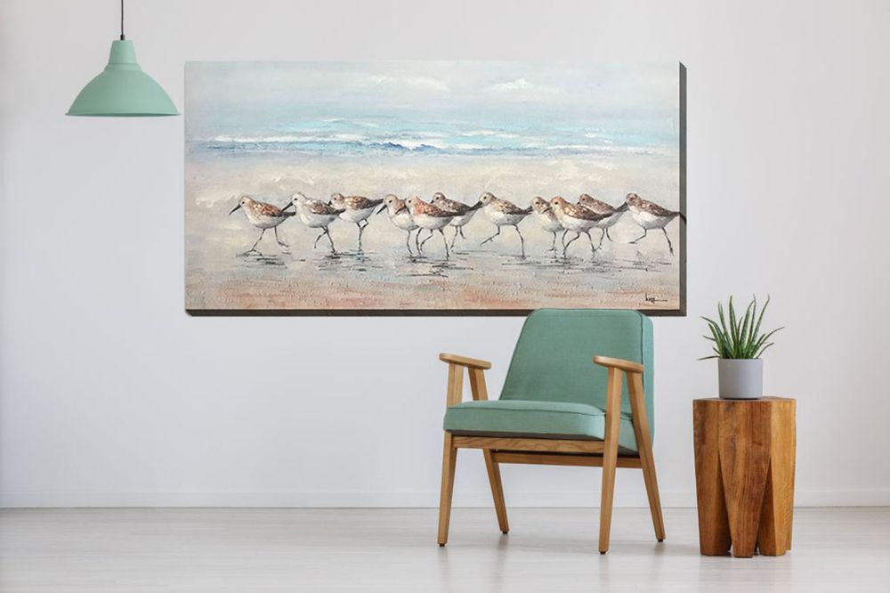 Parading Through Canvas Art 56" x 28"