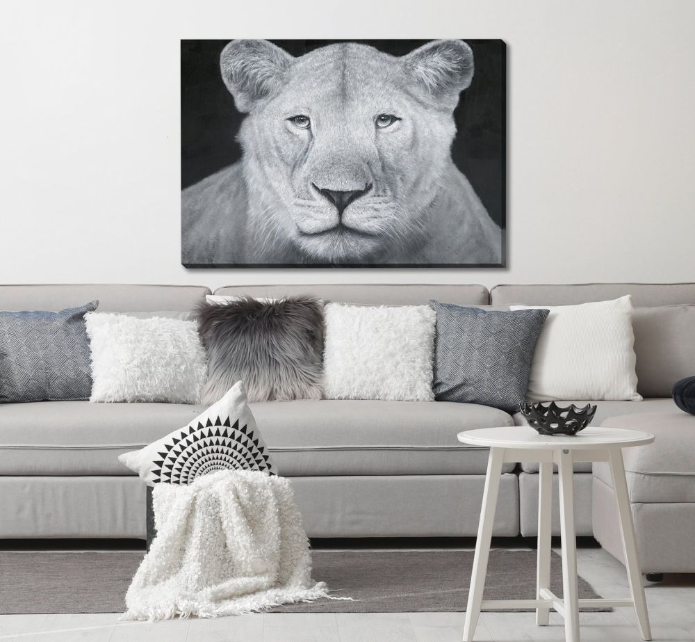 Wild Portrait Canvas Art 28" x 40"