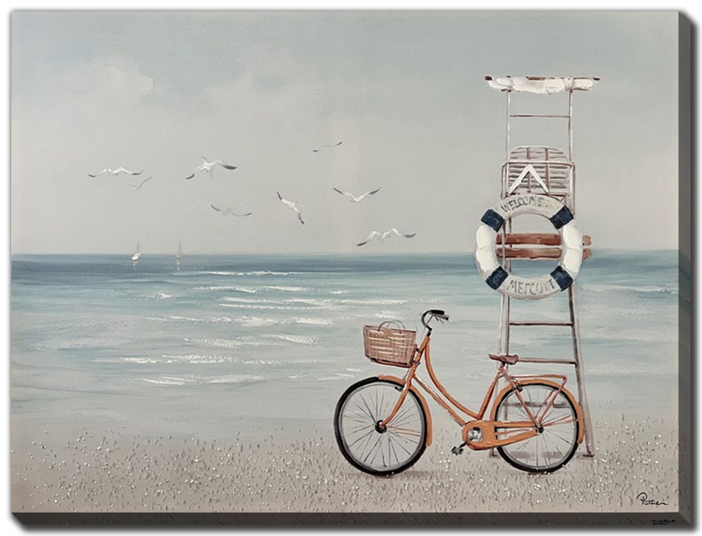 Mid Day Ride Canvas Art 36" x 48"