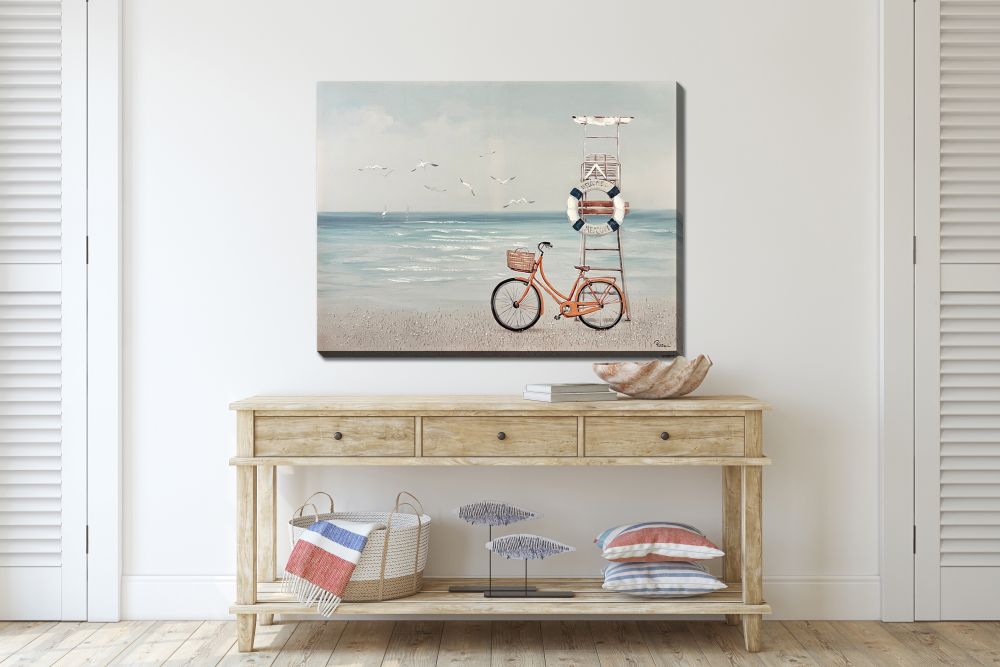 Mid Day Ride Canvas Art 36" x 48"