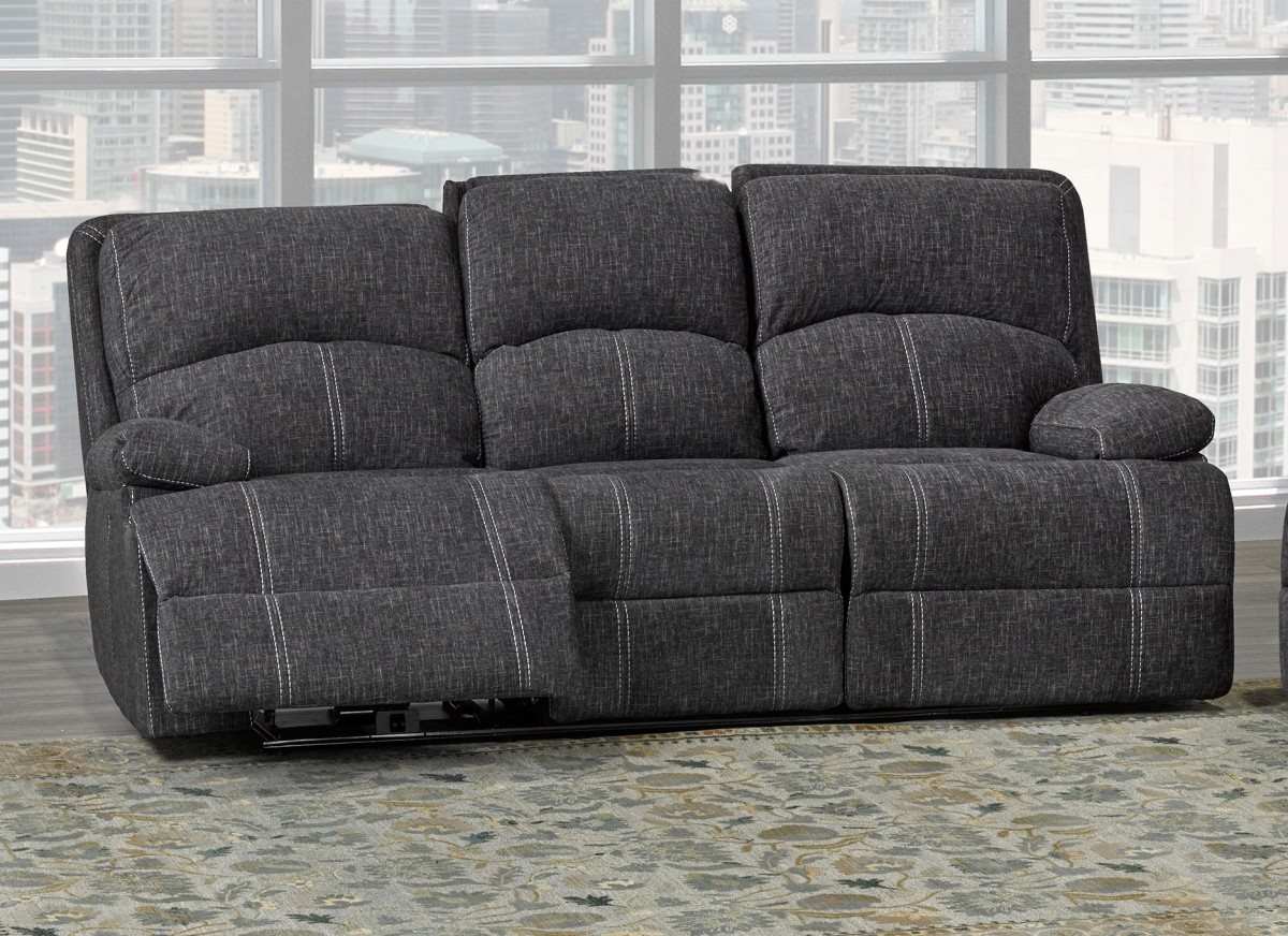 Caera Fabric Recliner Sofa Collection Grey SA2200