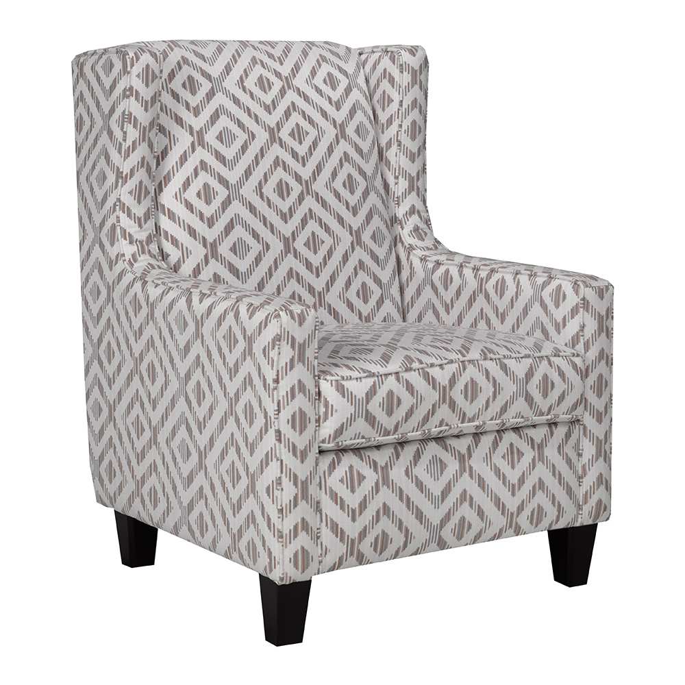 Canadian Made Accent Chair Evora Silver 2038