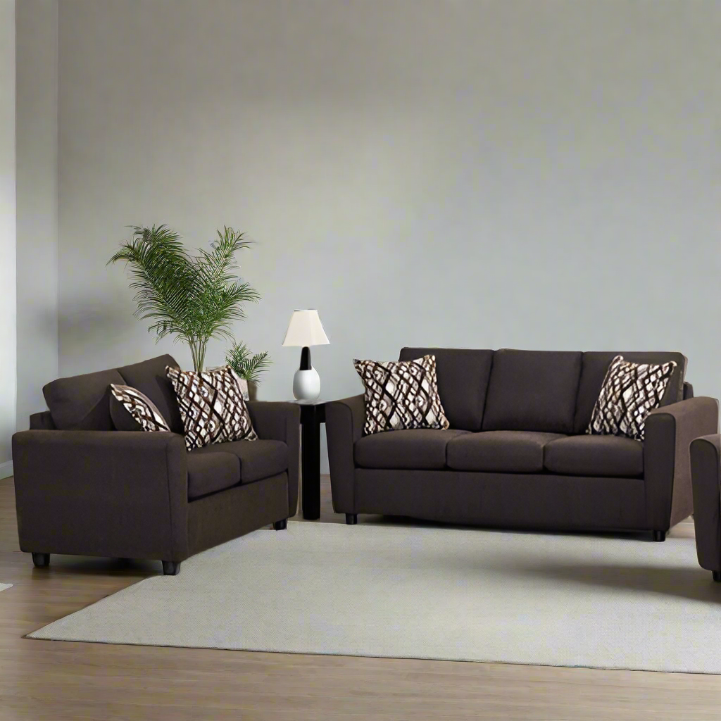 Canadian Made Huttwill Chocolate 2 PC Sofa Set 1636