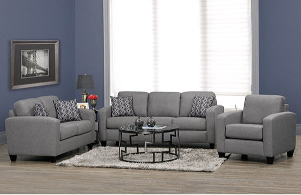 Canadian Made Sofa Collection  Lyons Charcoal 1775
