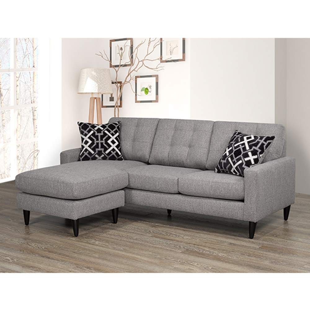 Canadian Made Rebel Gravel Sectional Sofa 4326