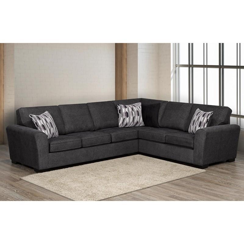 Canadian Made Sectional Sofa Bergen Lead 9855