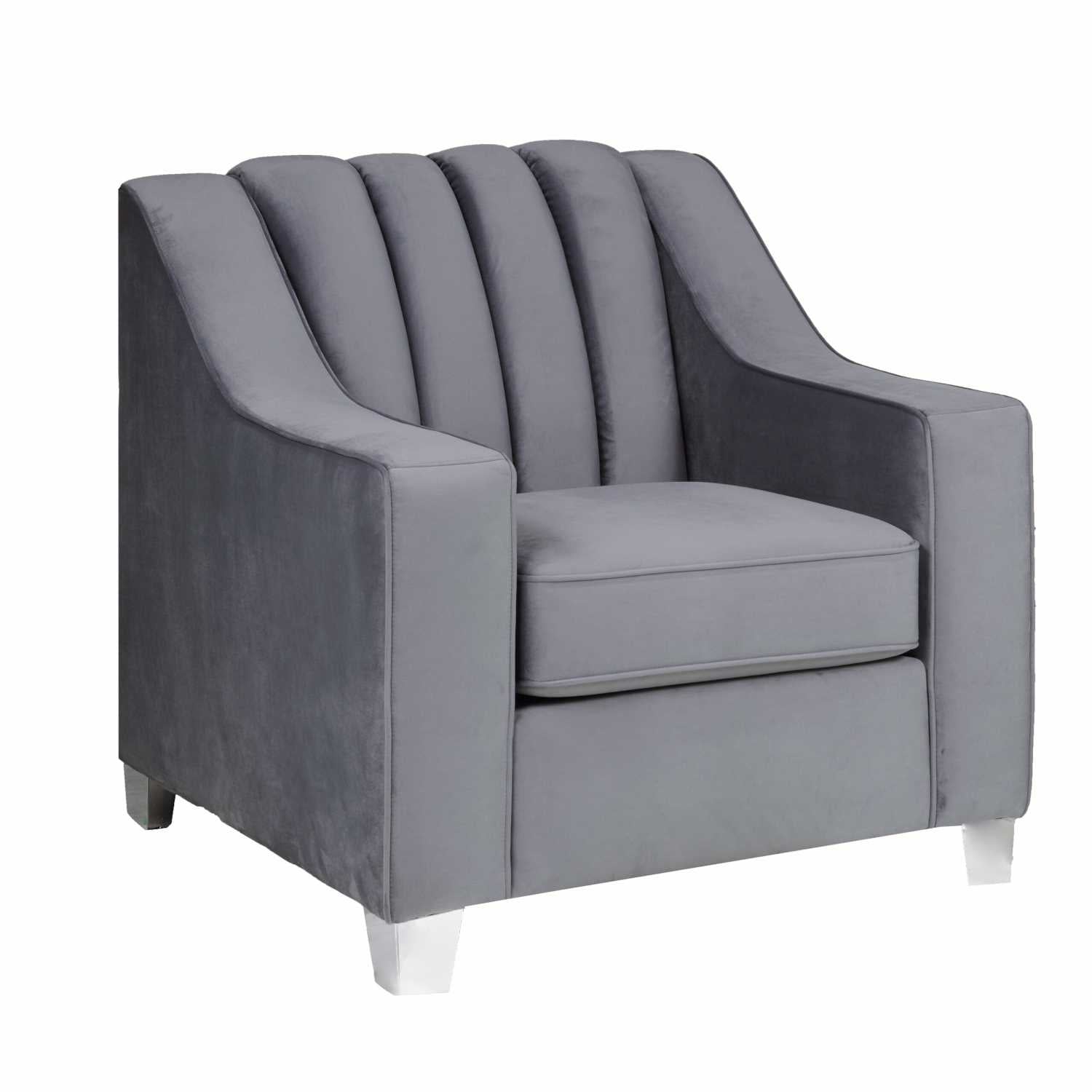 Canadian Made Velva Gray Sofa Collection 2241