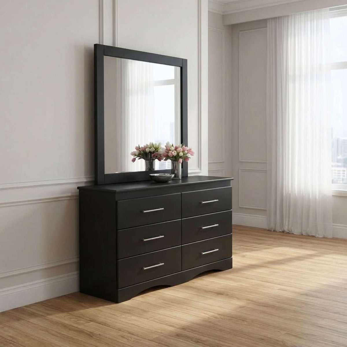 Canadian Made Dresser & Mirror 6400
