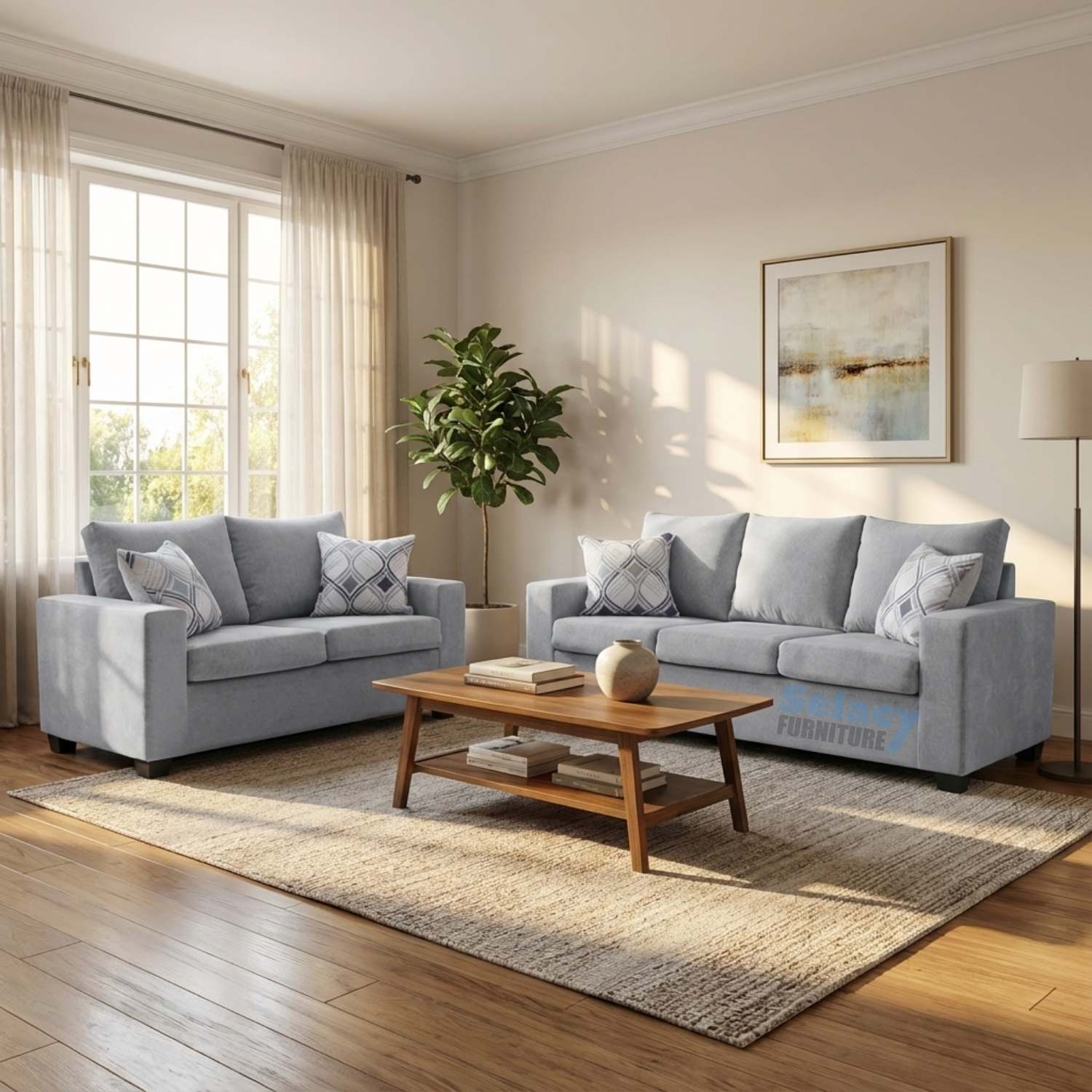 Canadian Made 2PC Sofa Set 1406