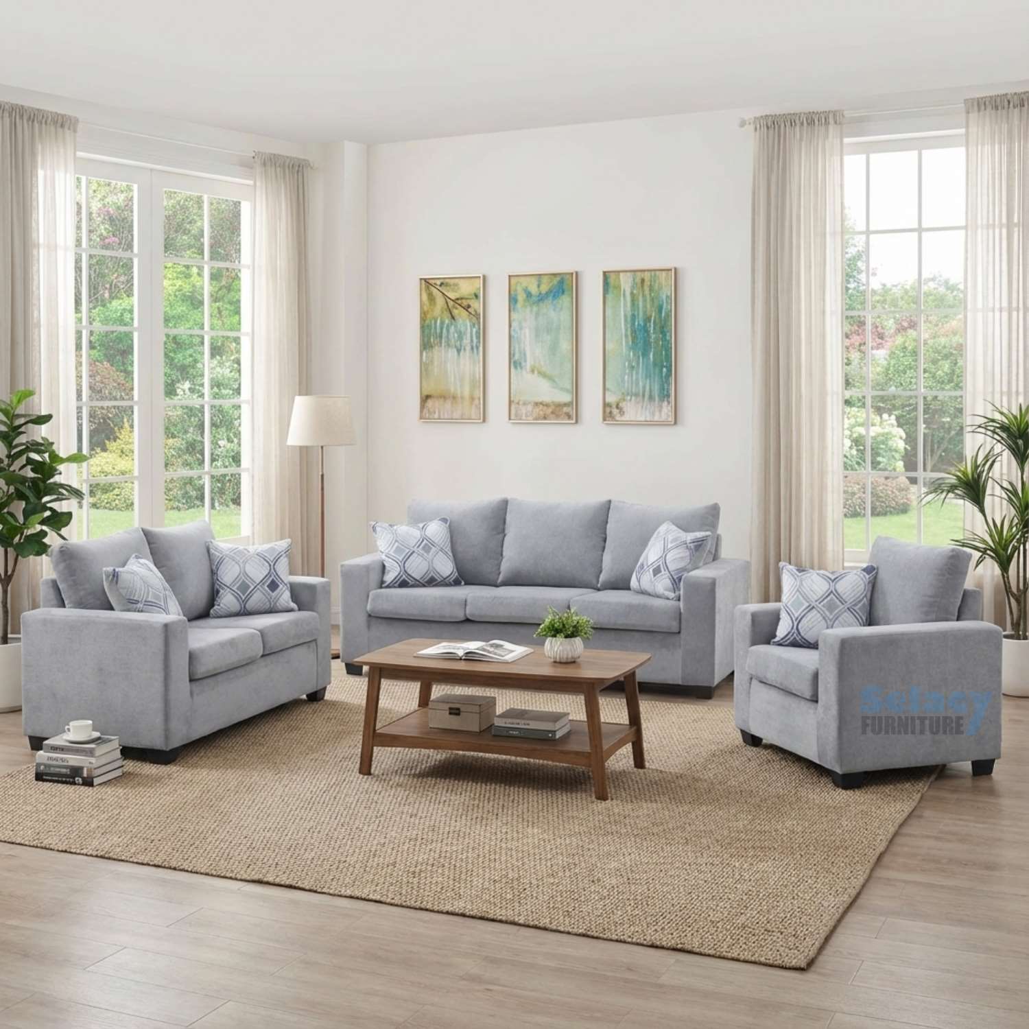 Canadian Made Fabric Loveseat 1406