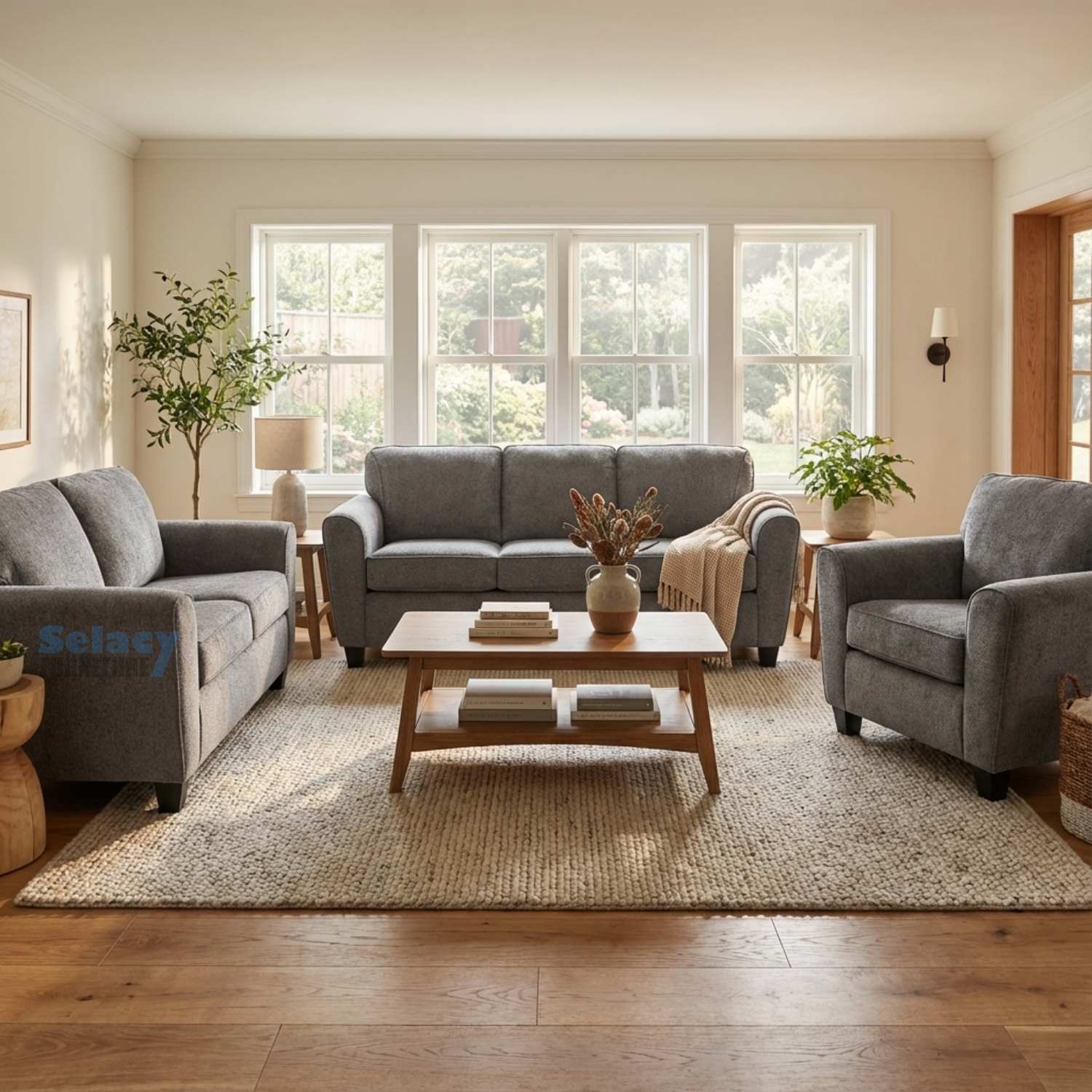 Canadian Made Fabric Loveseat 2860-1722