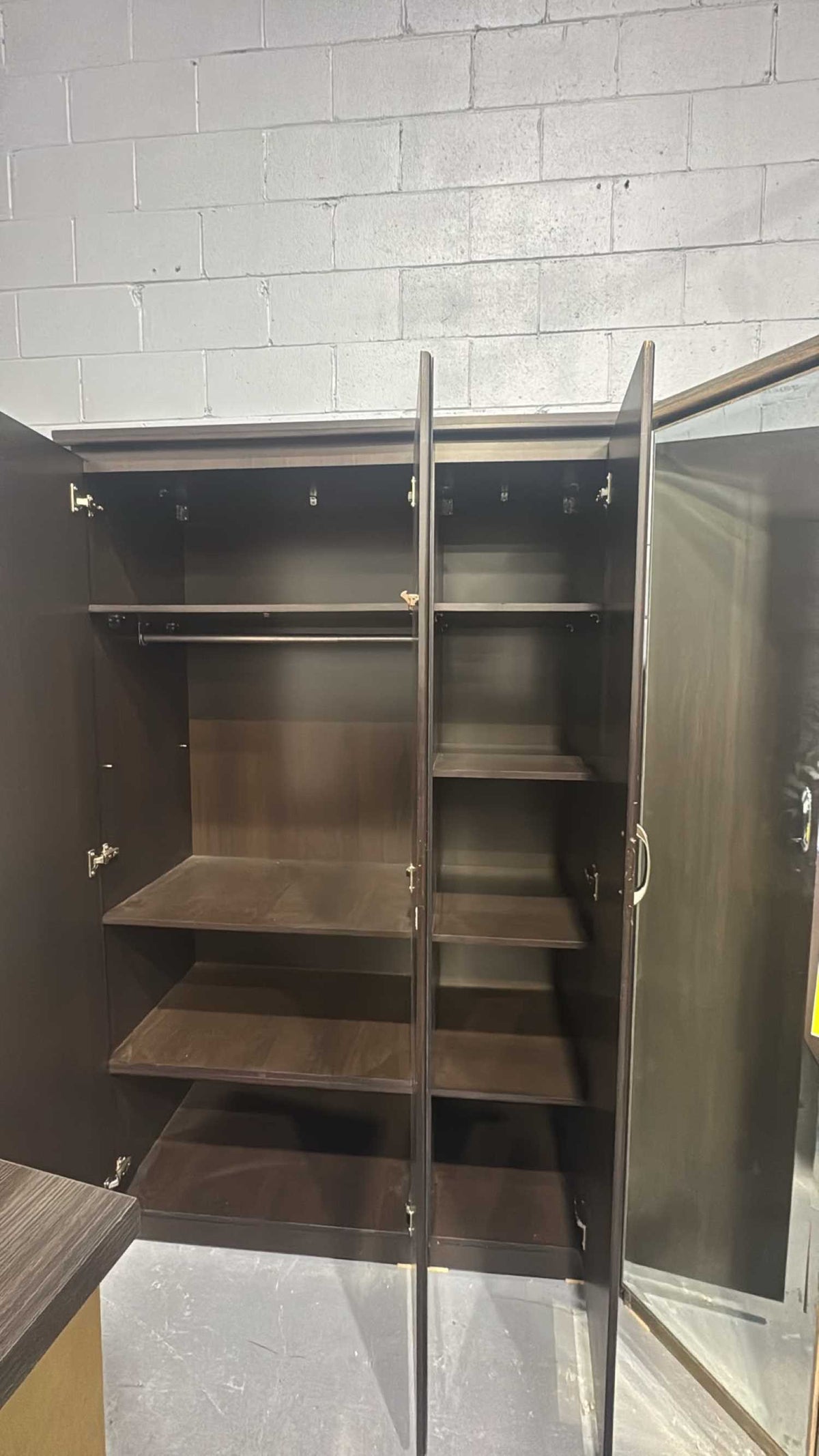 Canadian Made Fully Assembled 3 Door Armoire 335