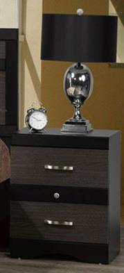 Canadian Made Night Stand Black/Tuxedo A9