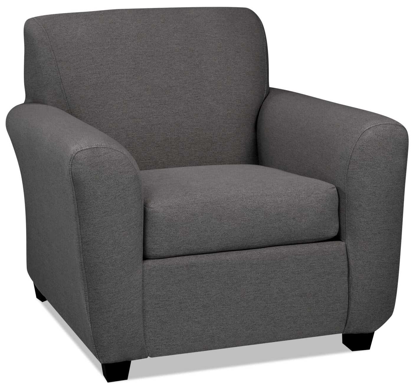 Canadian Made Fabric Chair Dark Grey 5005