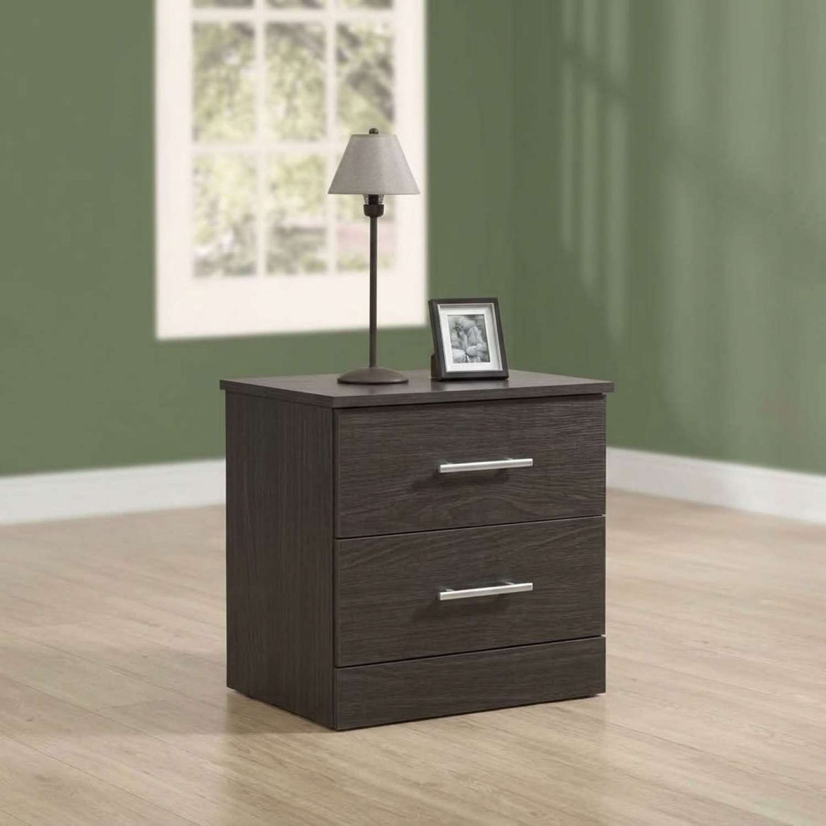 Canadian Made 2 Drawer Night Stand 5009
