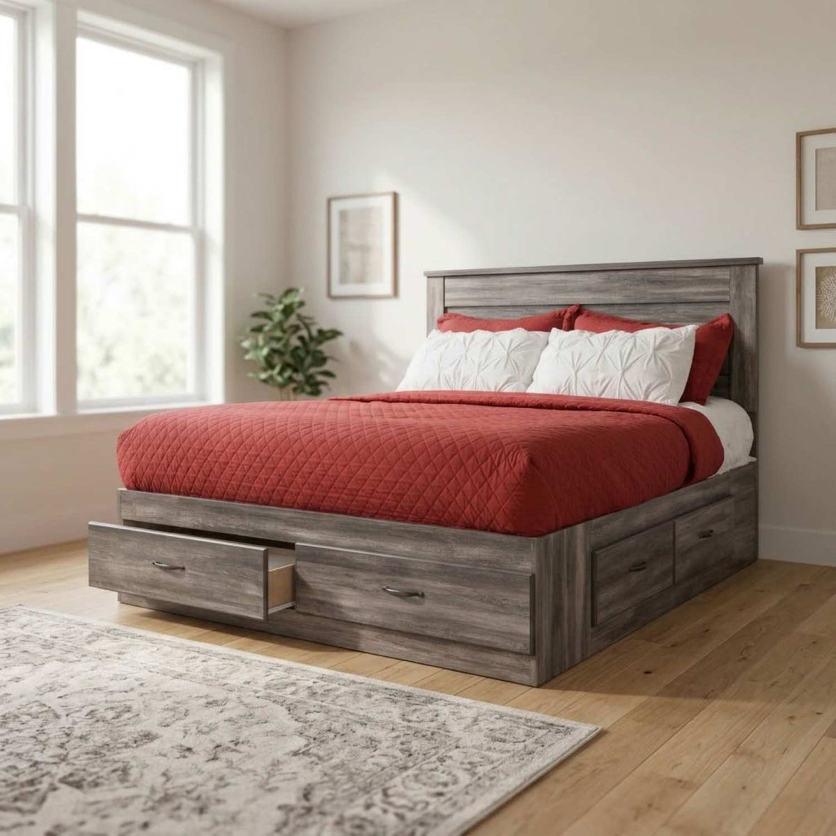 Canadian Made Storage Bedroom Set 6720