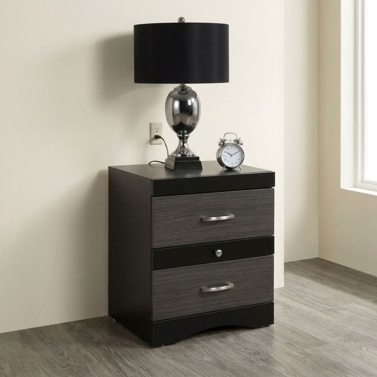 Canadian Made Night Stand Black/Tuxedo A9