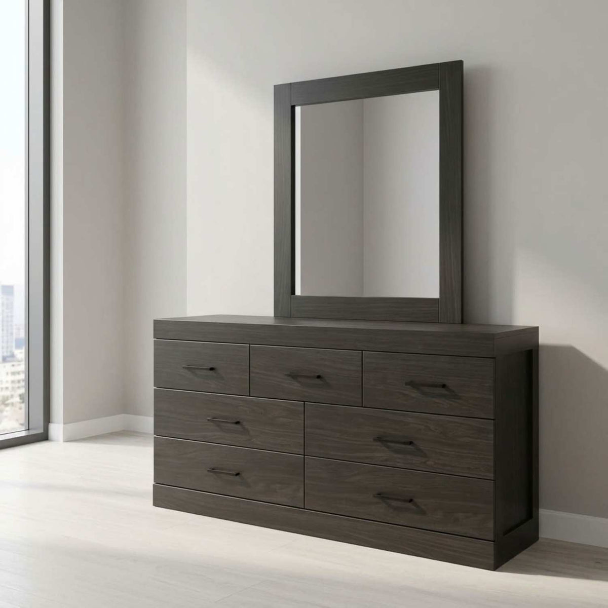 Canadian Made Dresser & Mirror 5060