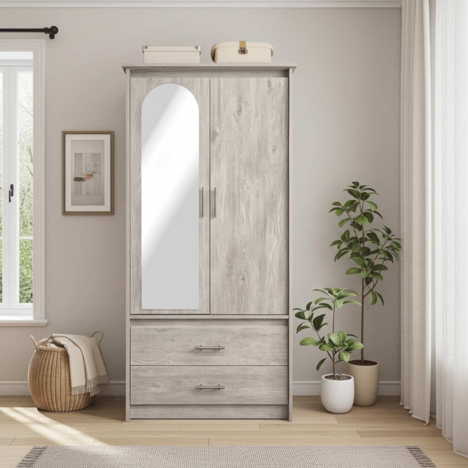 Canadian Made Fully Assembled Wardrobe 145