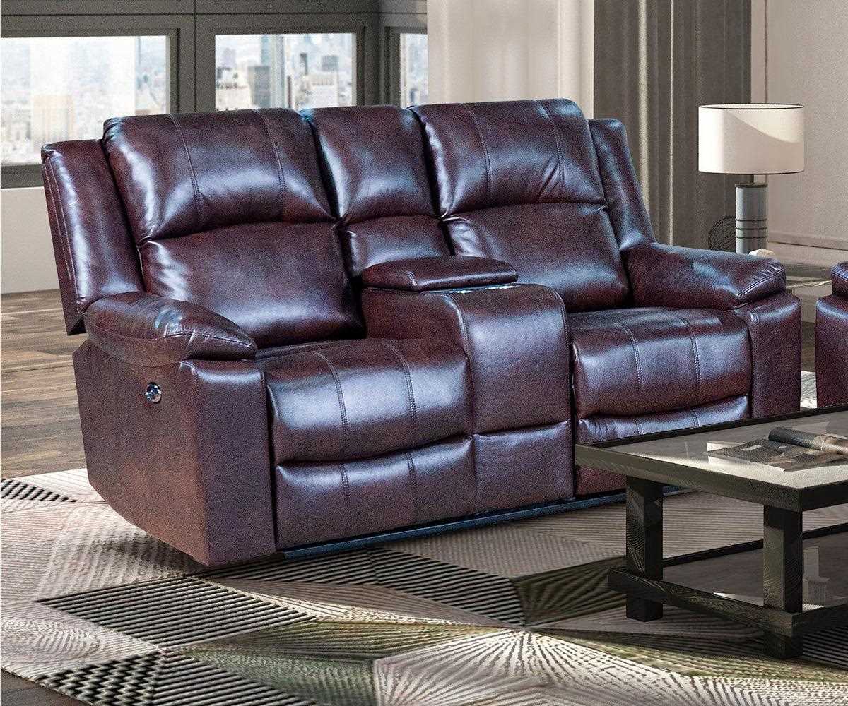 Cassia Power Recliner Loveseat 2359 Brown