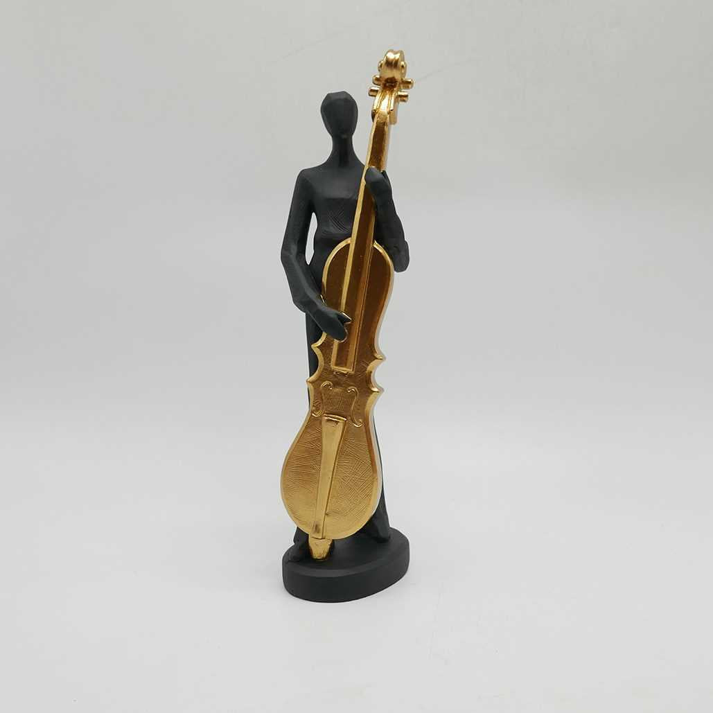 Cello Player Statue