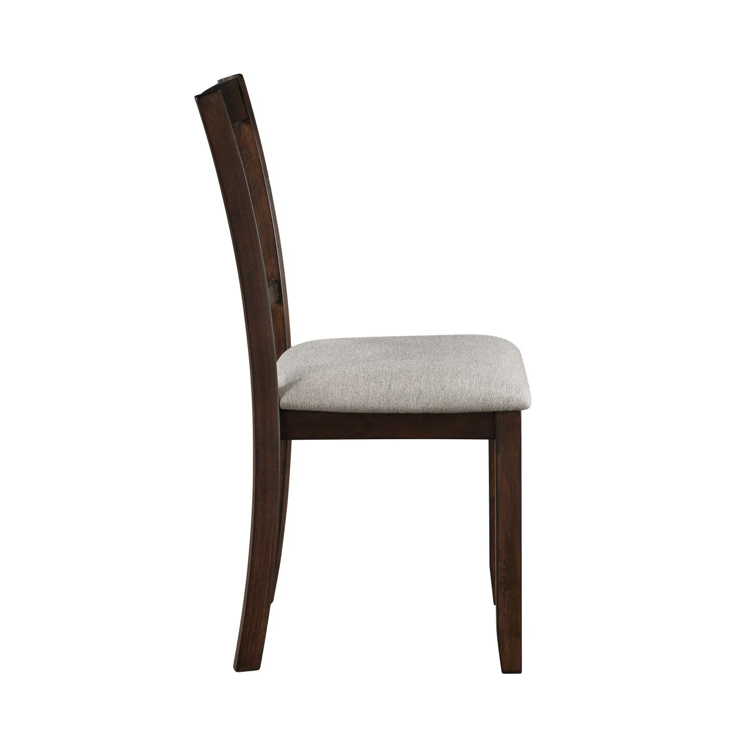 Challis 7pc Dark Cherry Wooden Dining Set 5905
