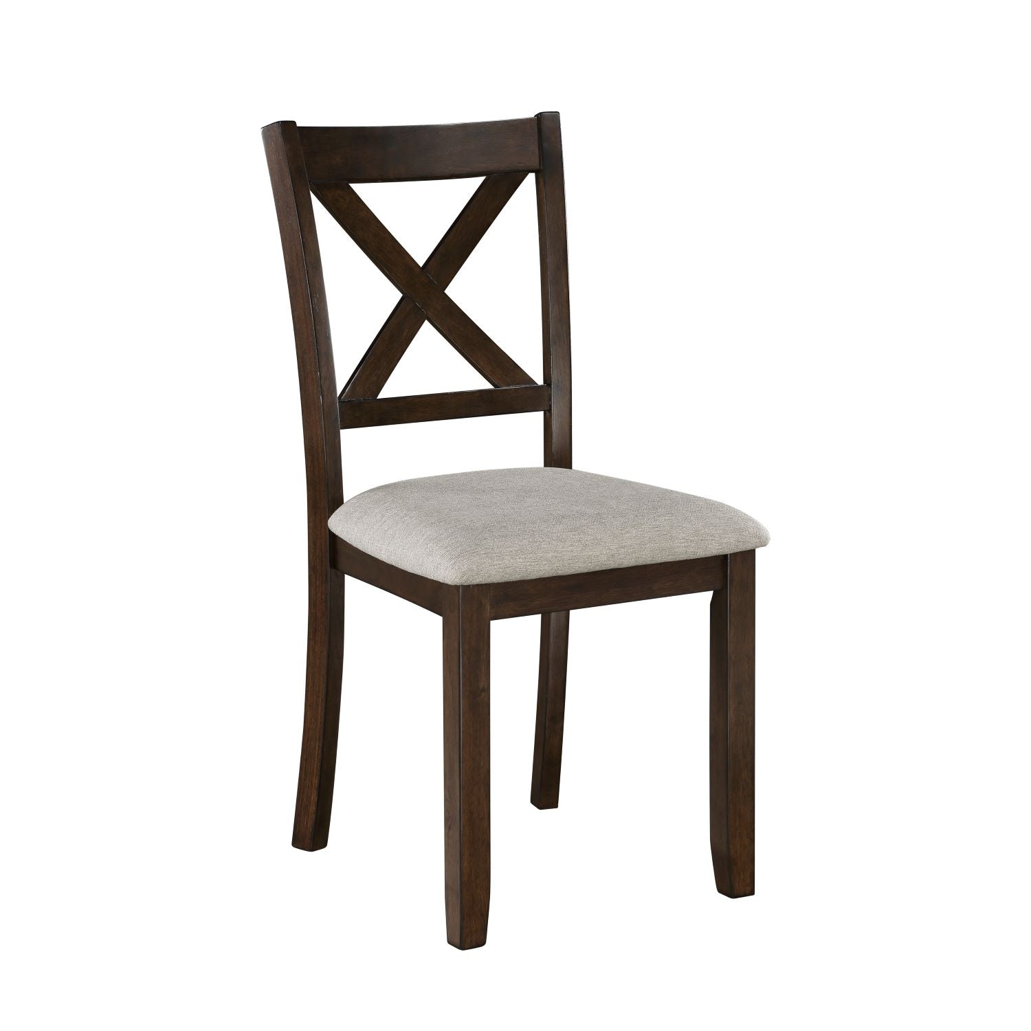 Challis 7pc Dark Cherry Wooden Dining Set 5905