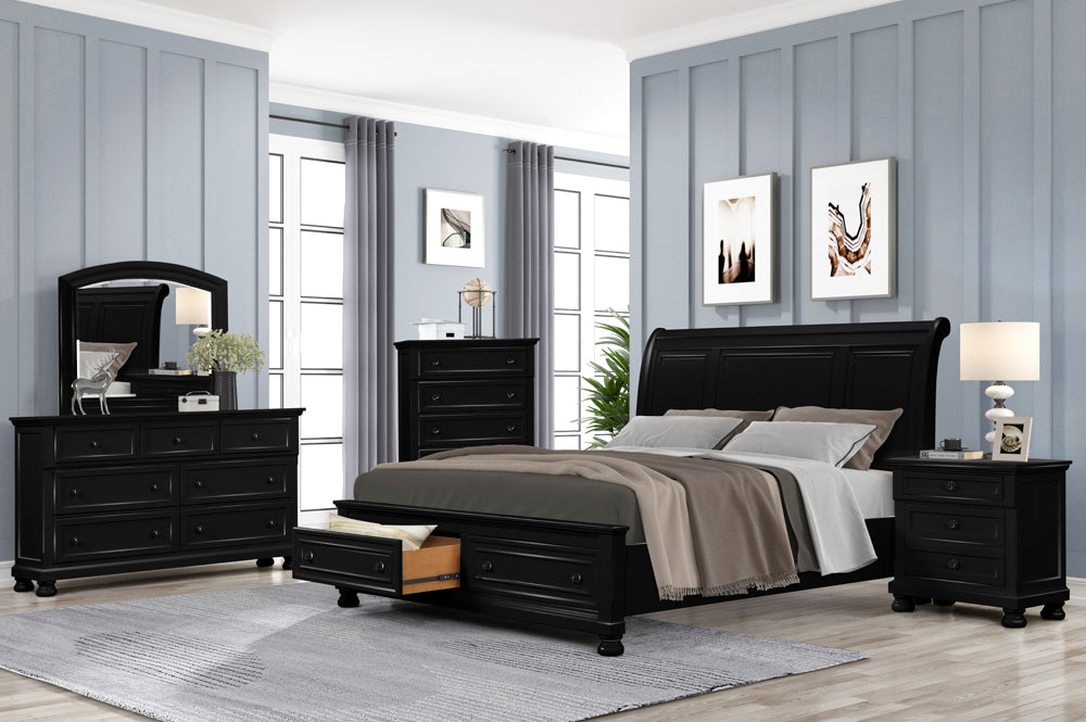 Charley Bedroom Collection - Black
