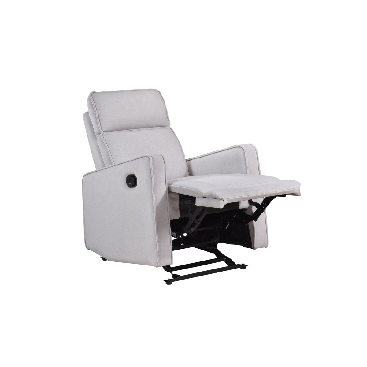 Chryse Manual Glider Recliner Chair Beige 99028